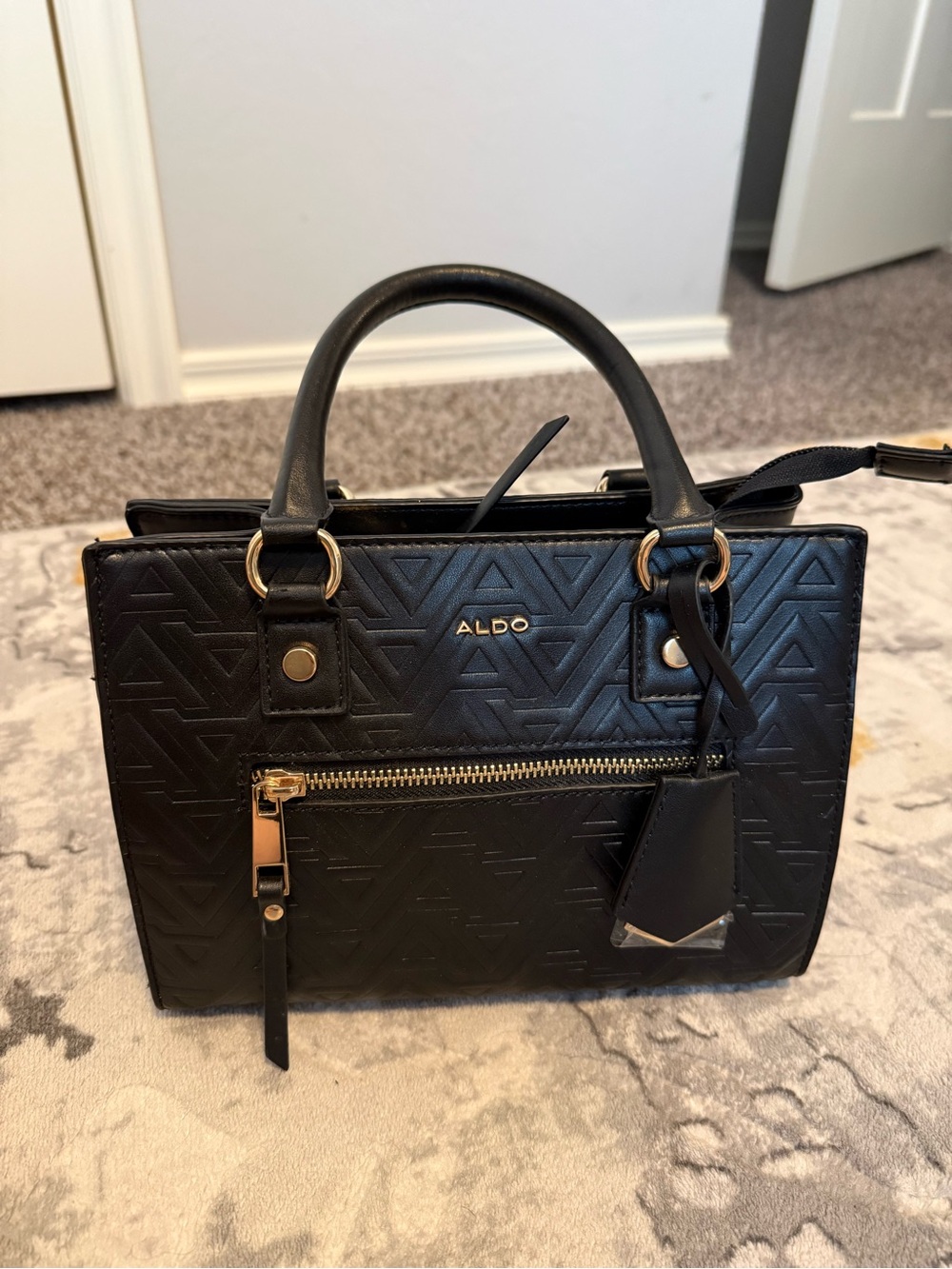 ALDO Black Satchel Handbag